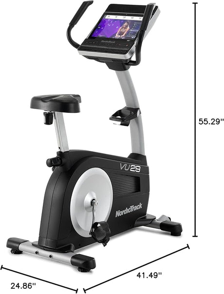Dimensions of NordicTrack Upright Bike VU29