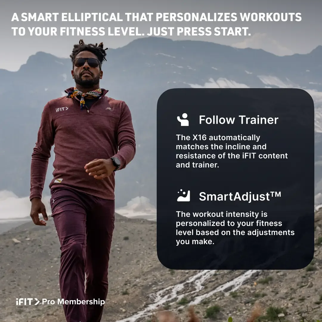 Elliptical Crosstrainer X16 - Almac Sports