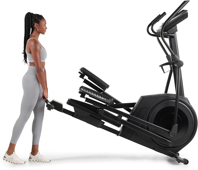 Moving NordicTrack Airglide LE Elliptical Crosstrainer with wheels