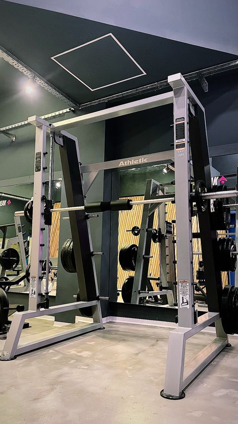 Smith Machine of Athletic Vision Fitness in a gym