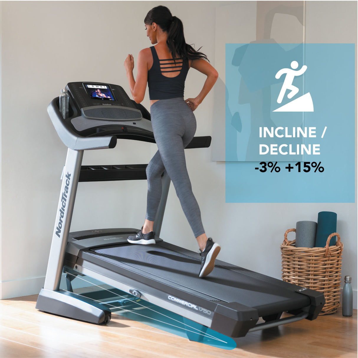 Treadmill Commerical 1750 - Almac Sports