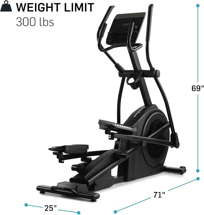 Nordictrack elliptical weight sale