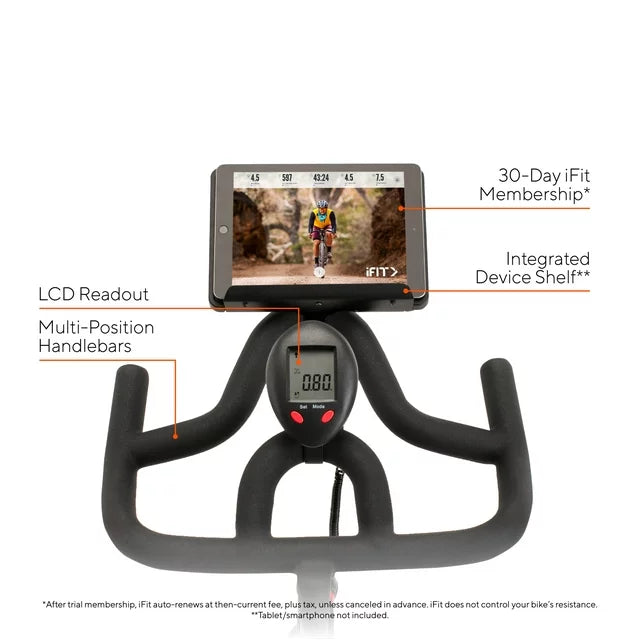 Proform Spin Bike 500 SPX Display Features